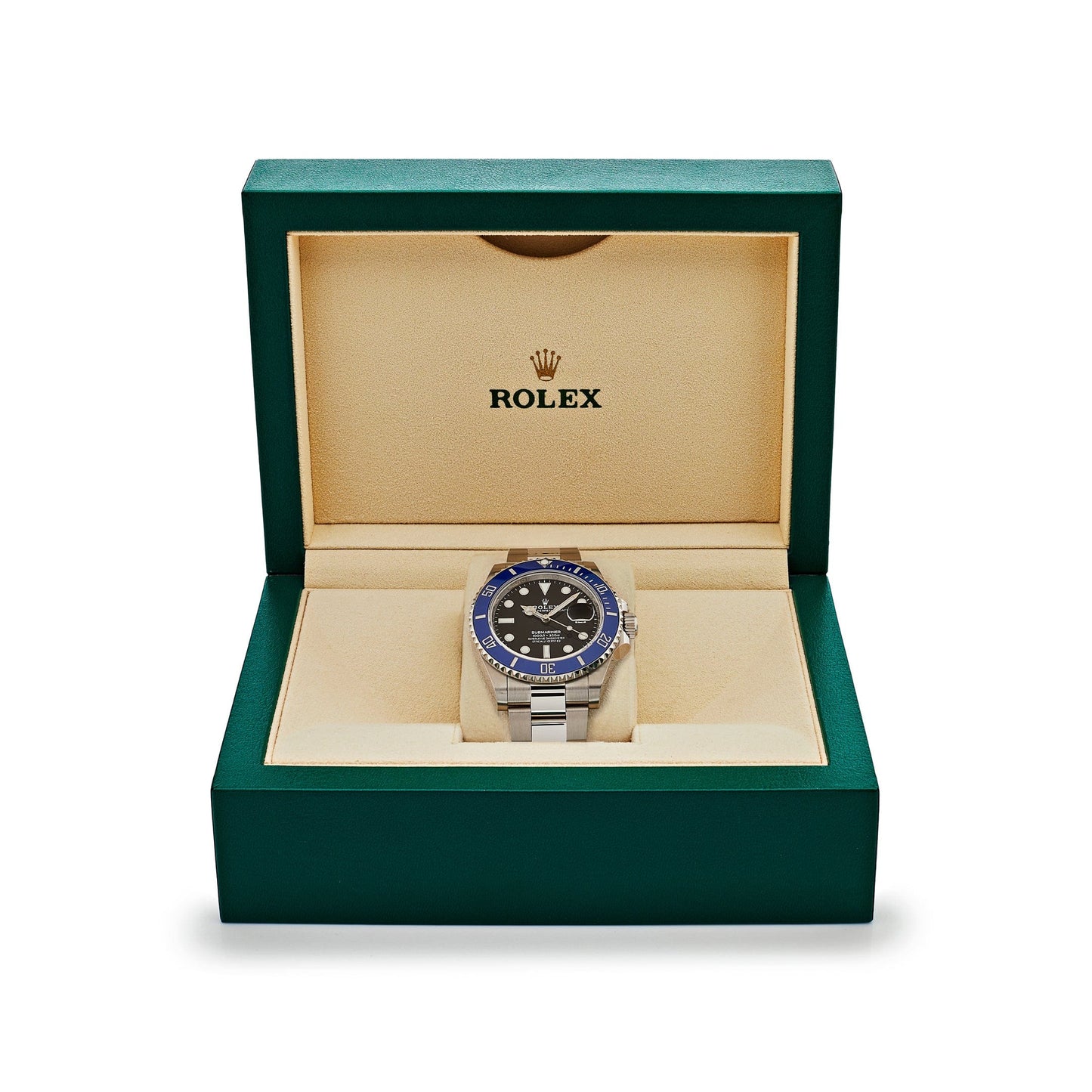 2025 Watch Submariner Date 126619LB White Gold Black Dial Blue Bezel (2021)