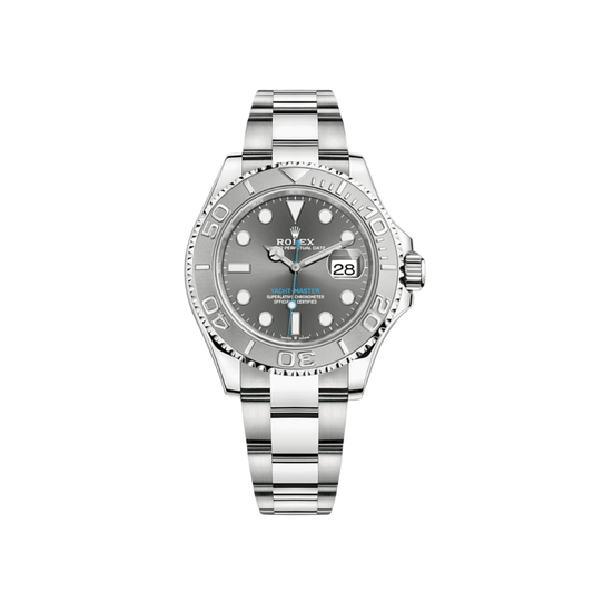 2025 Watch Yacht-Master 116622 Stainless Steel Platinum Rhodium Dial